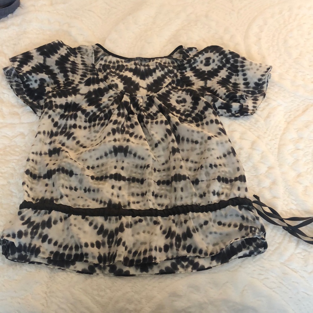 100% silk Velvet top